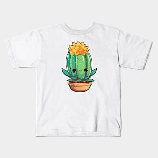 Nice lovely cactus in a pot. Kids T-Shirt